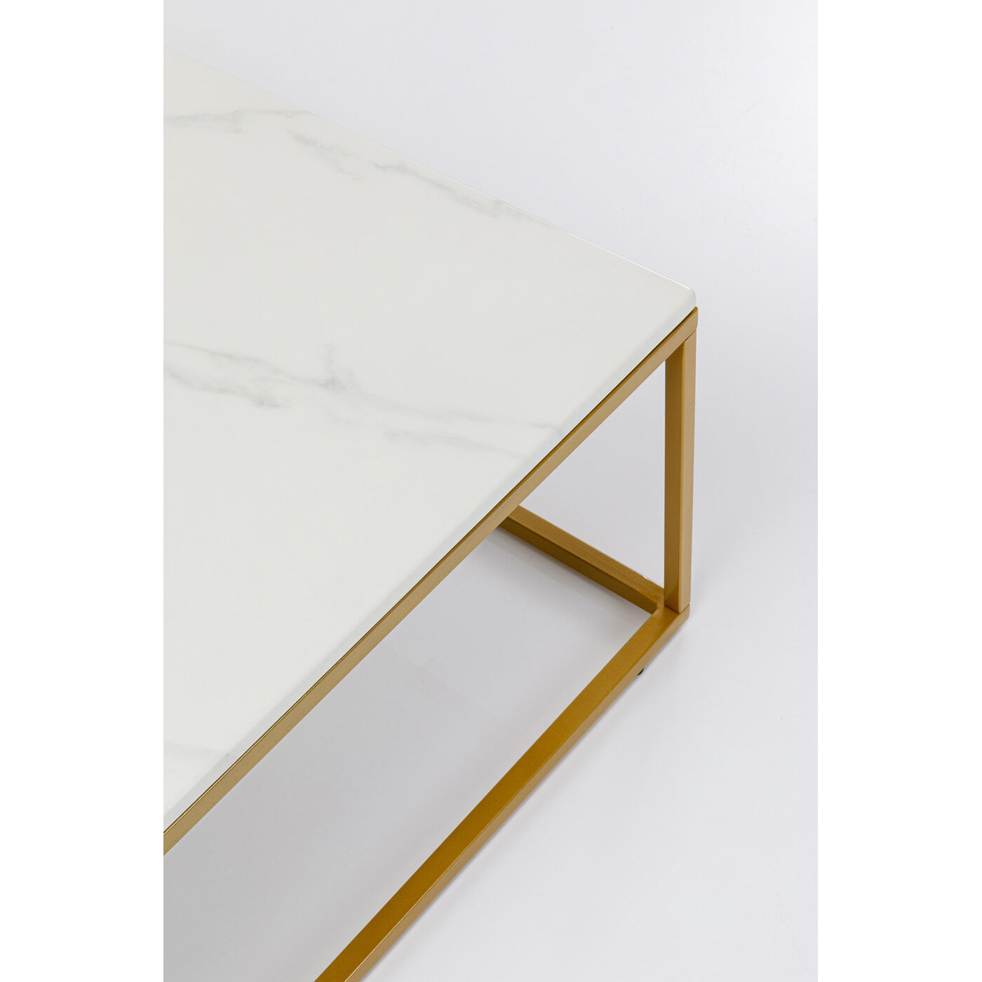 Стол кофейный Key West Marble Gold 90x90 см