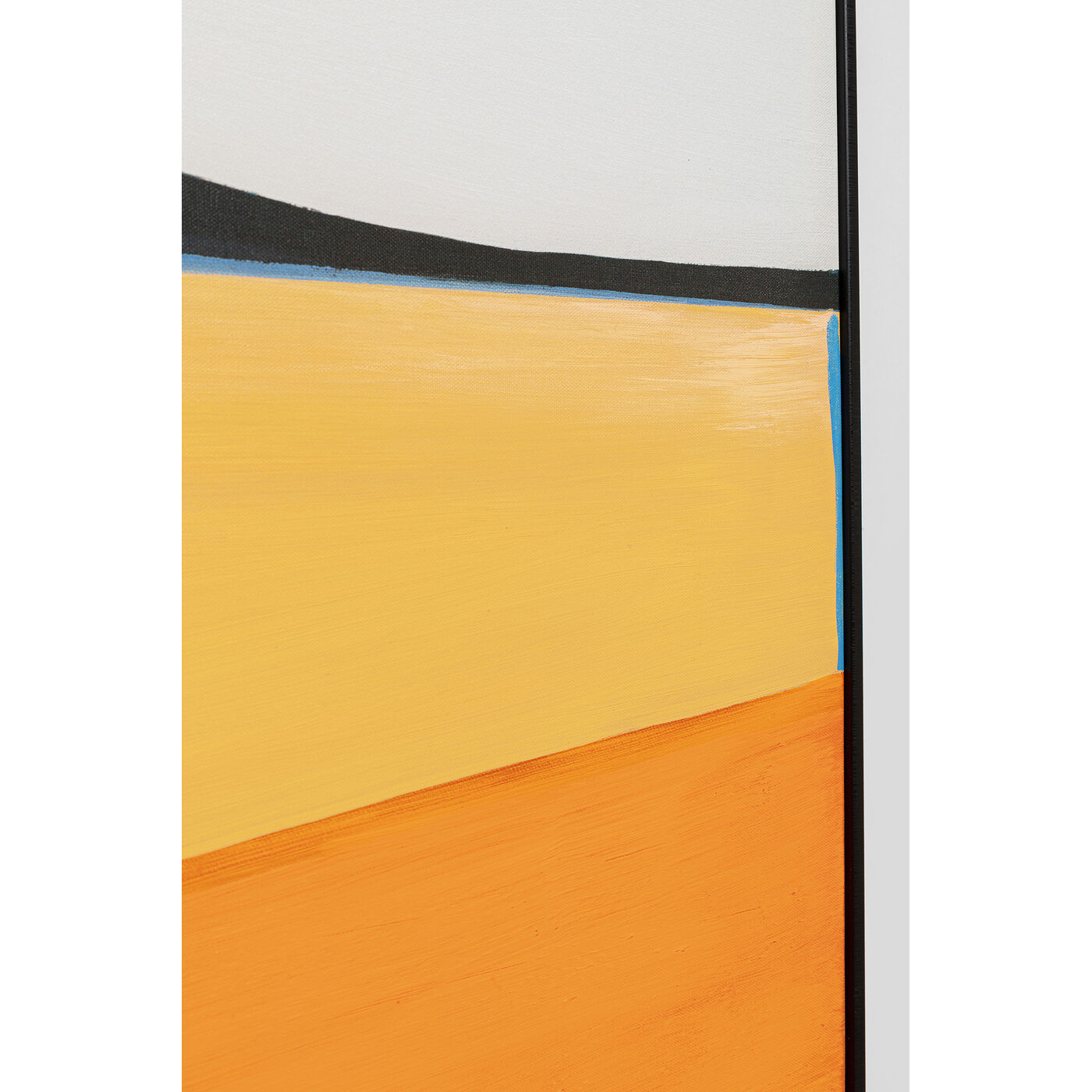 Картина в раме Abstract Shapes Orange 73x143 см