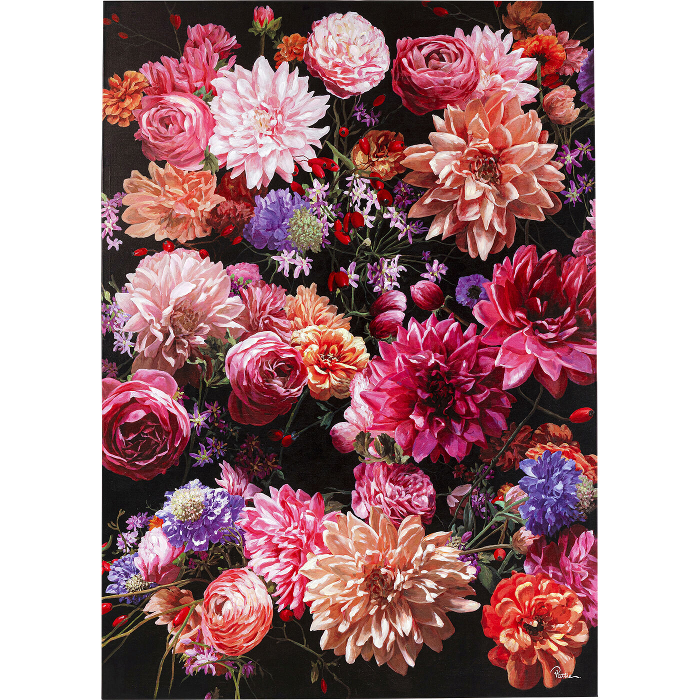 Картина Touched Flower Bouquet 200x140 см