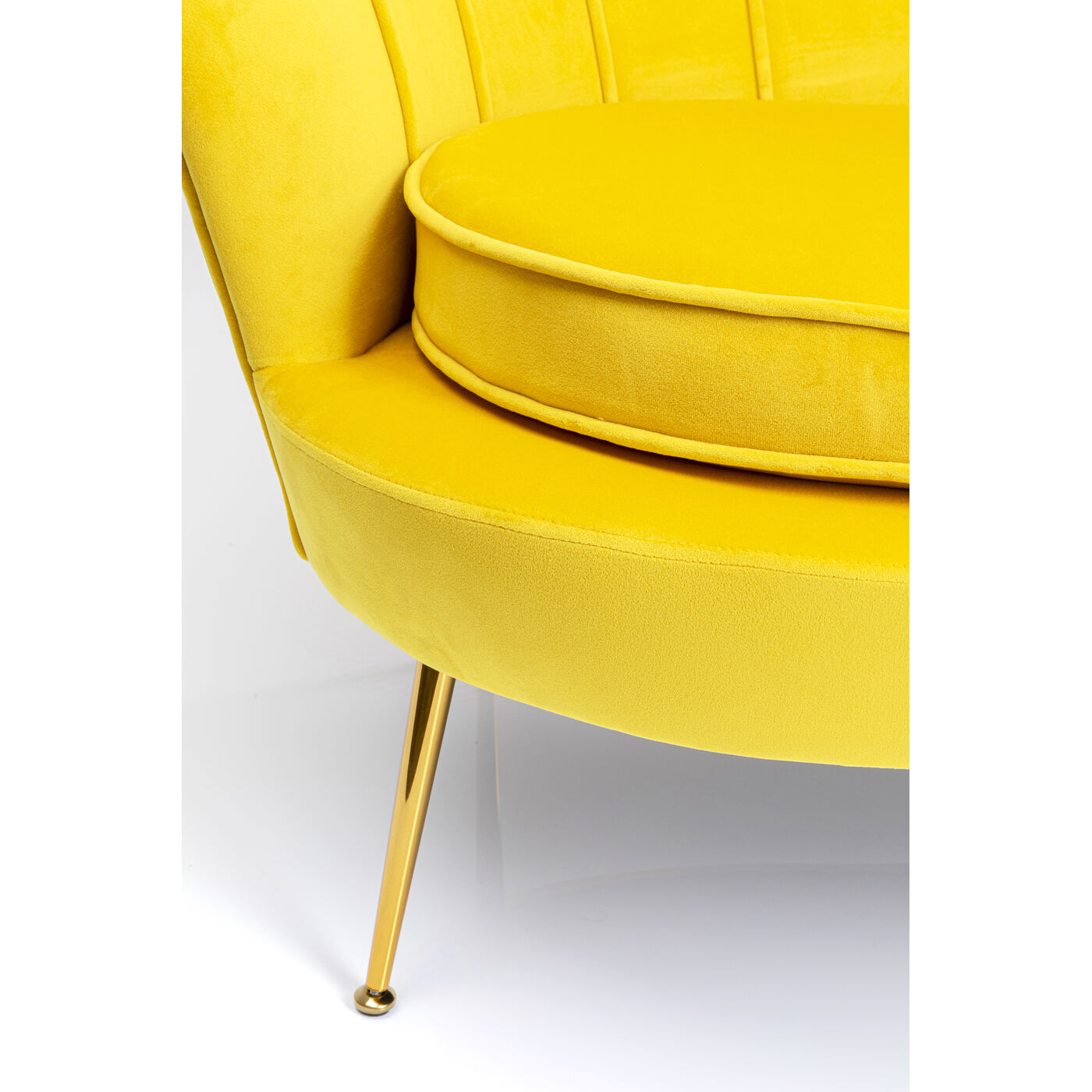 Диван Water Lily двухместный Yellow 132 см