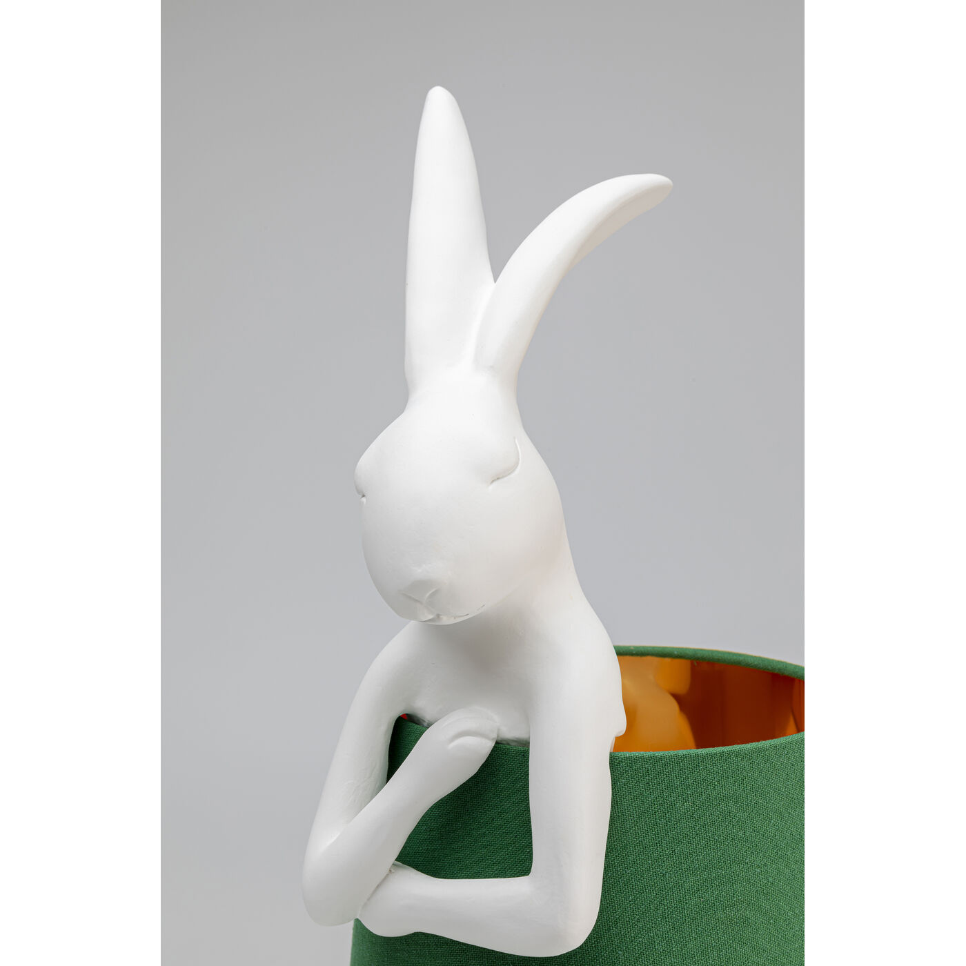 Светильник настольный Animal Rabbit White/Green 68 см