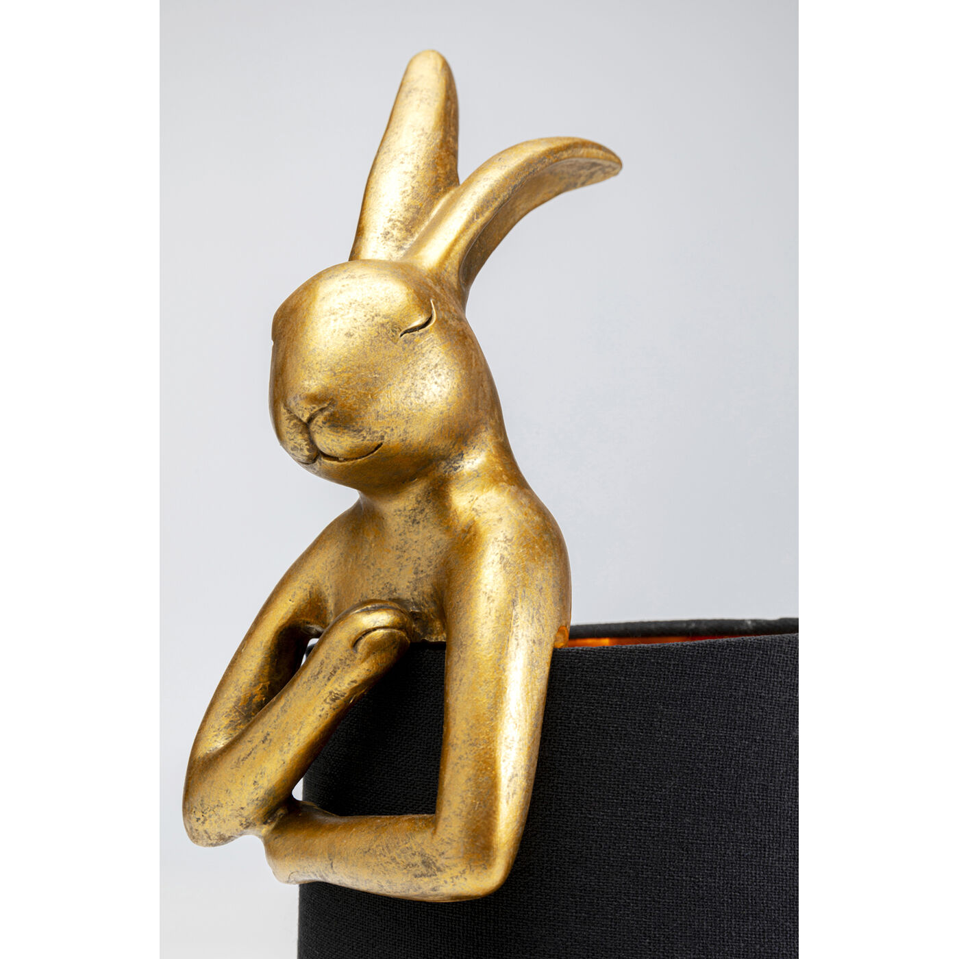 Светильник настольный Animal Rabbit Gold/Black 50 см