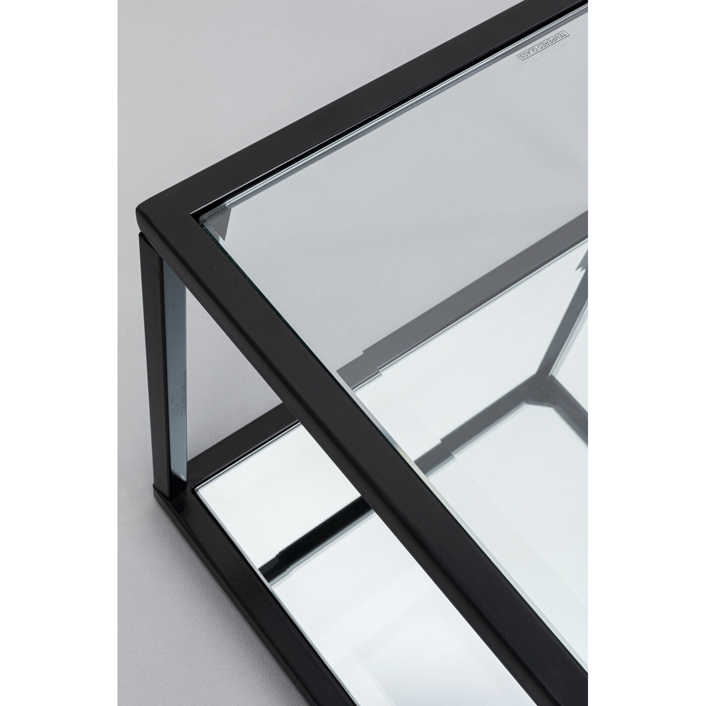 Стол приставной Quadro Black 50x50 см