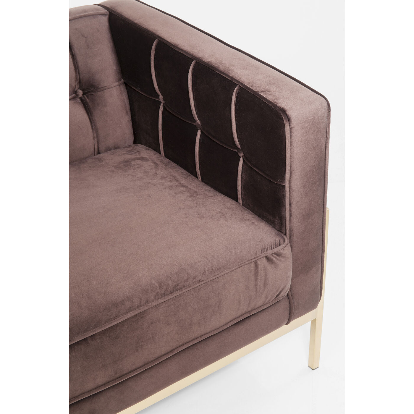 Диван трехместный Loft Brown