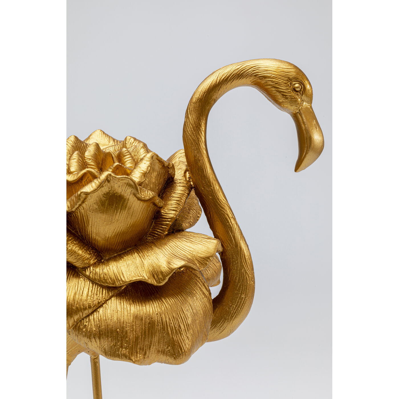 Фигура декоративная Rose Flamingo Gold 42 см