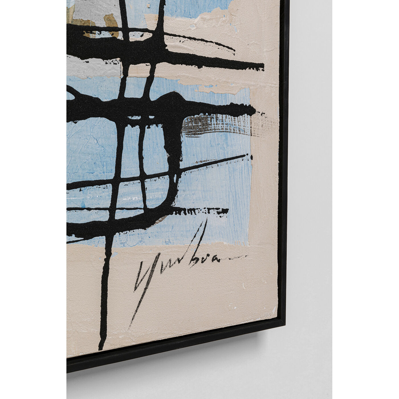 Картина в раме Dust Blue 100x100 см