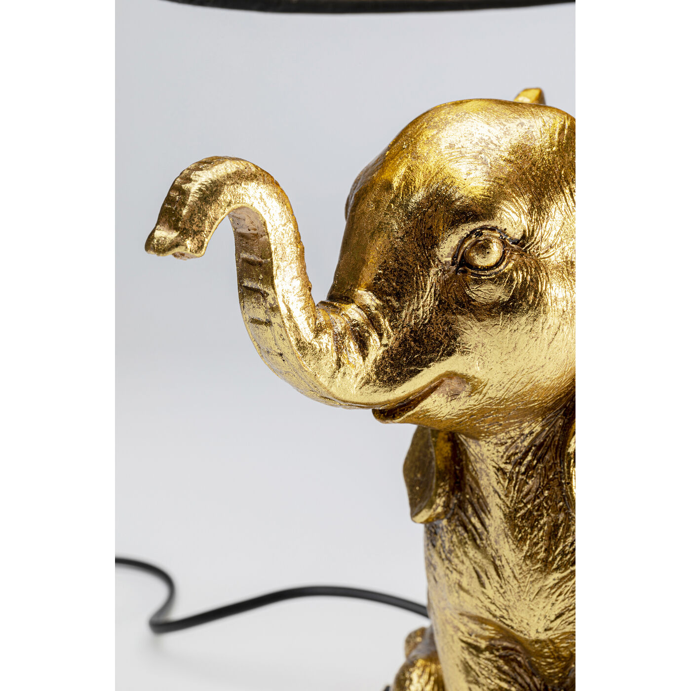 Светильник настольный Sitting Elephant Gold