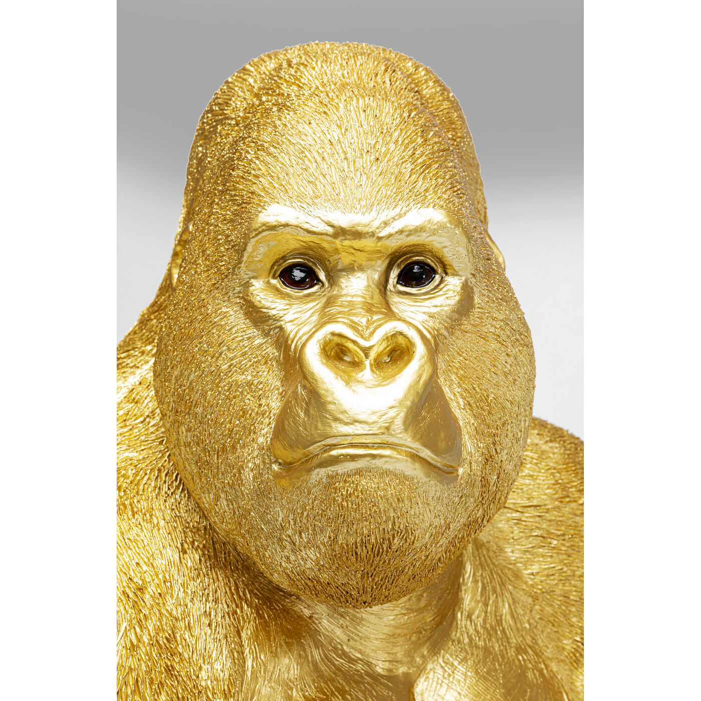 Фигура декоративная Monkey Gorilla Side XL Gold 76 см