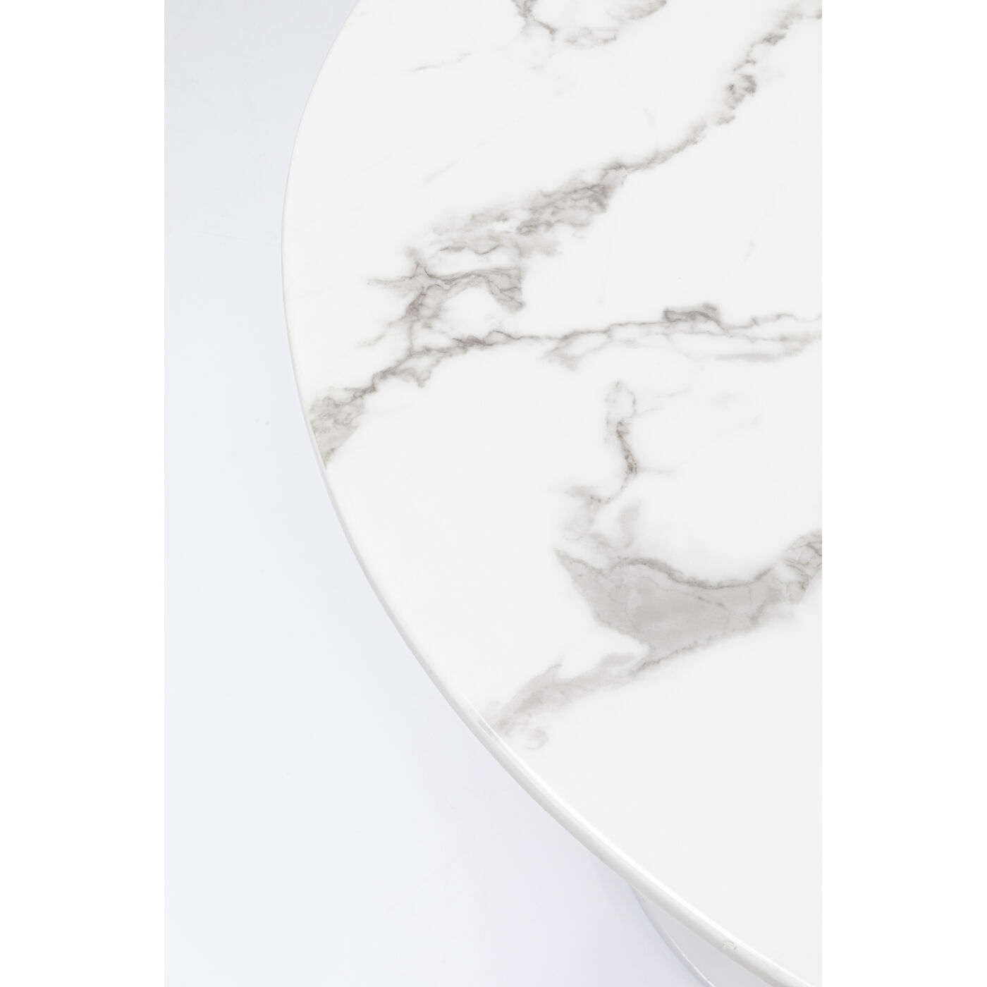 Стол Veneto Marble White Ø110 см