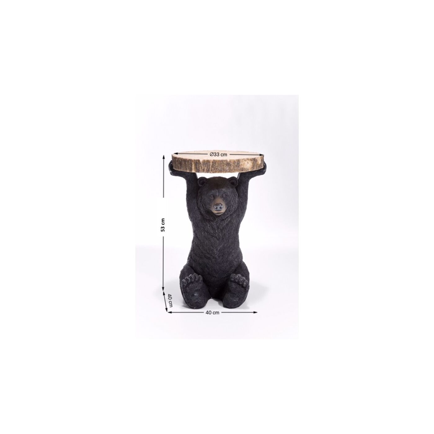 Стол приставной Animal Bear Ø 33 см