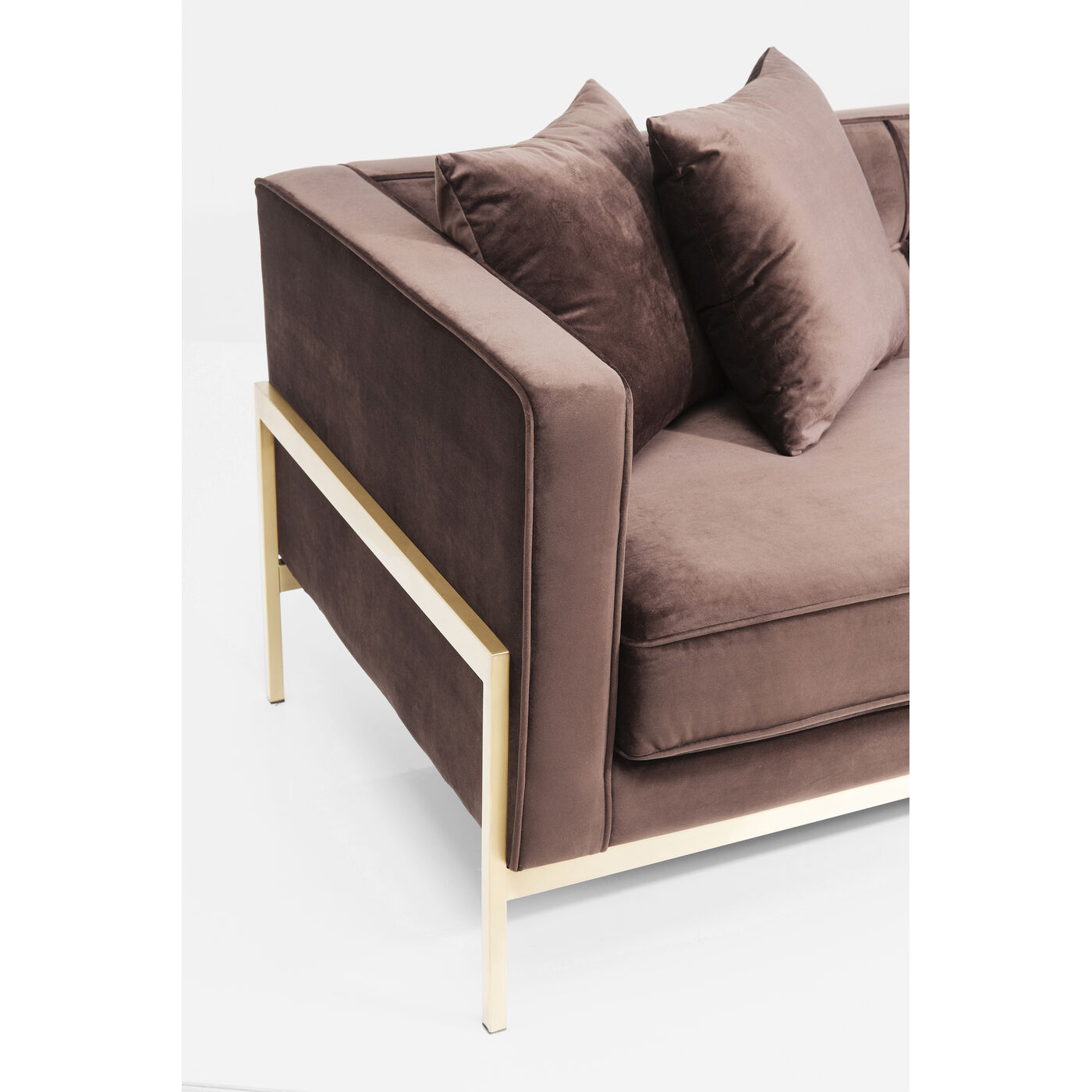 Диван трехместный Loft Brown