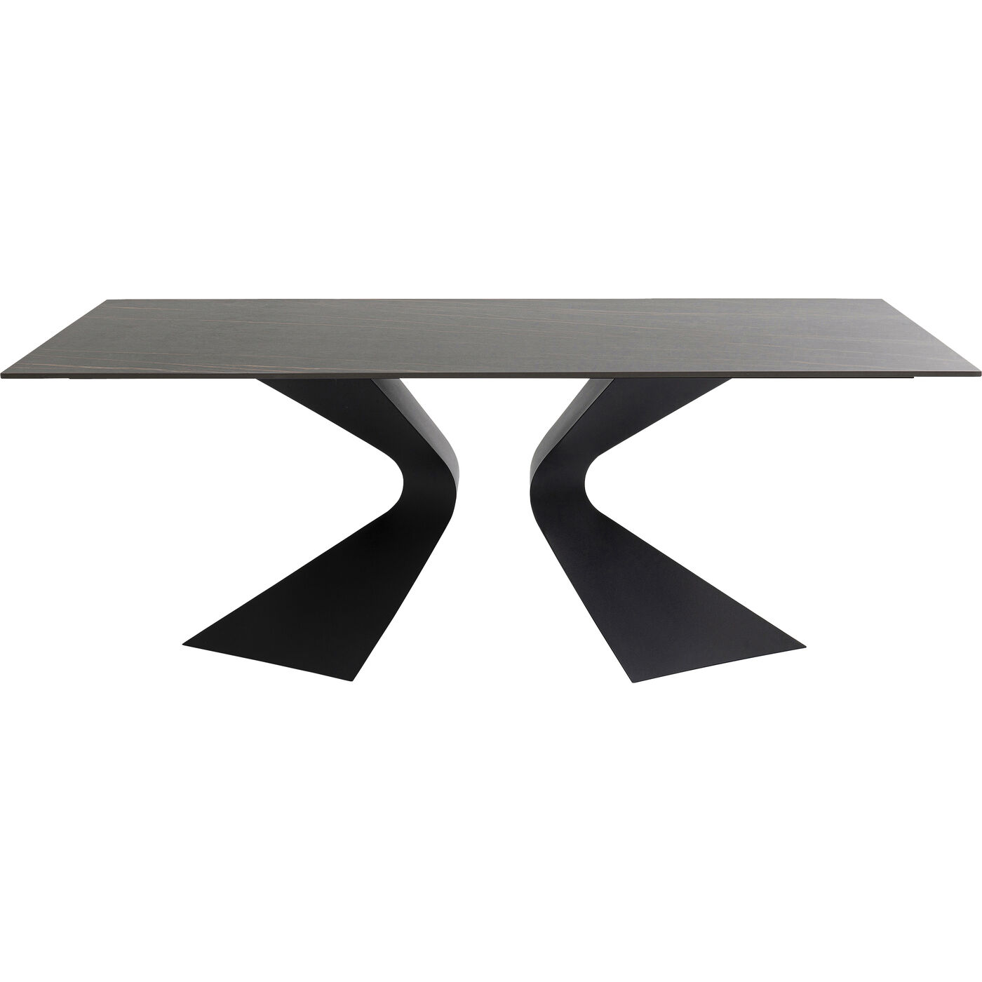 Стол Gloria Black Ceramic 200x100 см