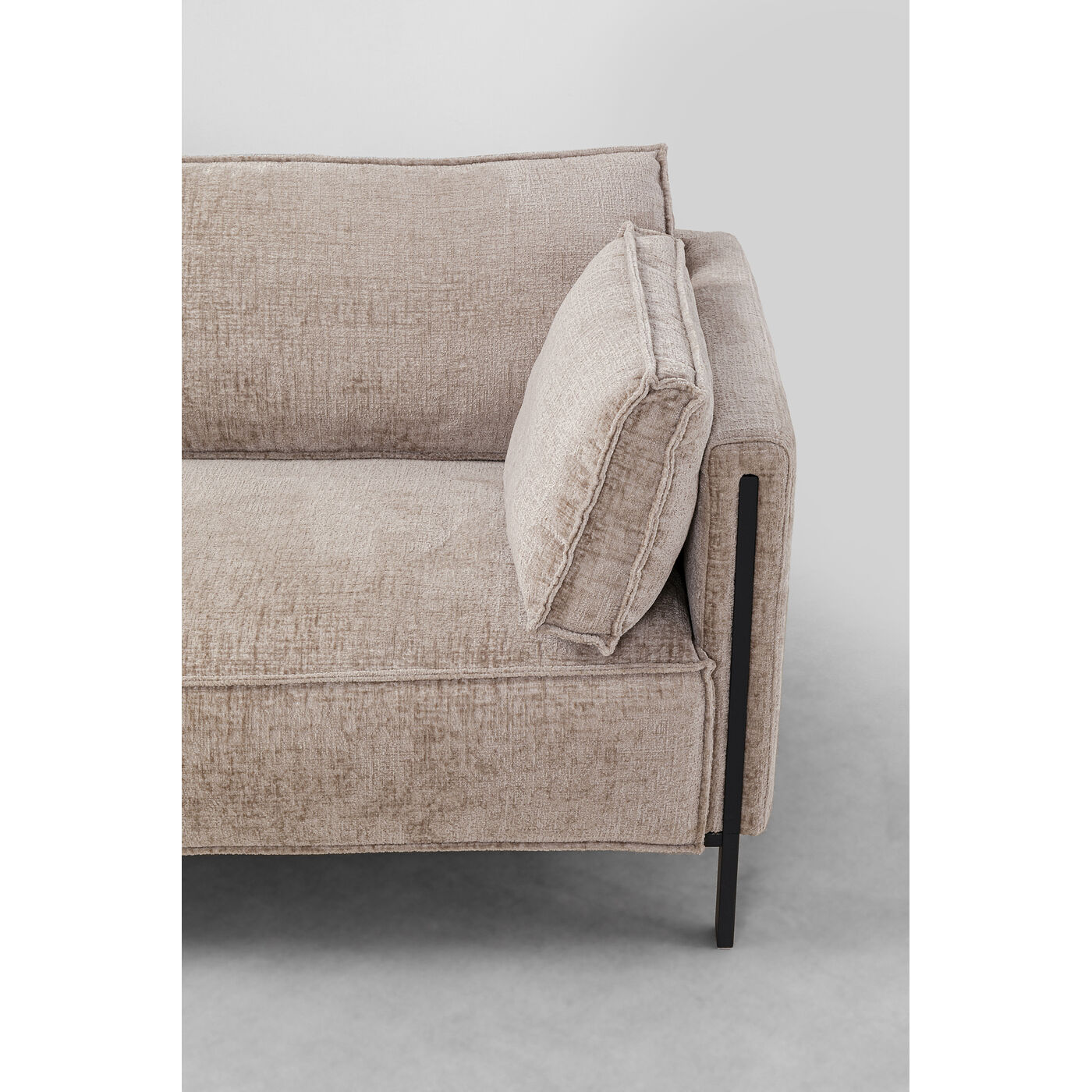 Диван трехместный Victor Fabric Grey 233 см