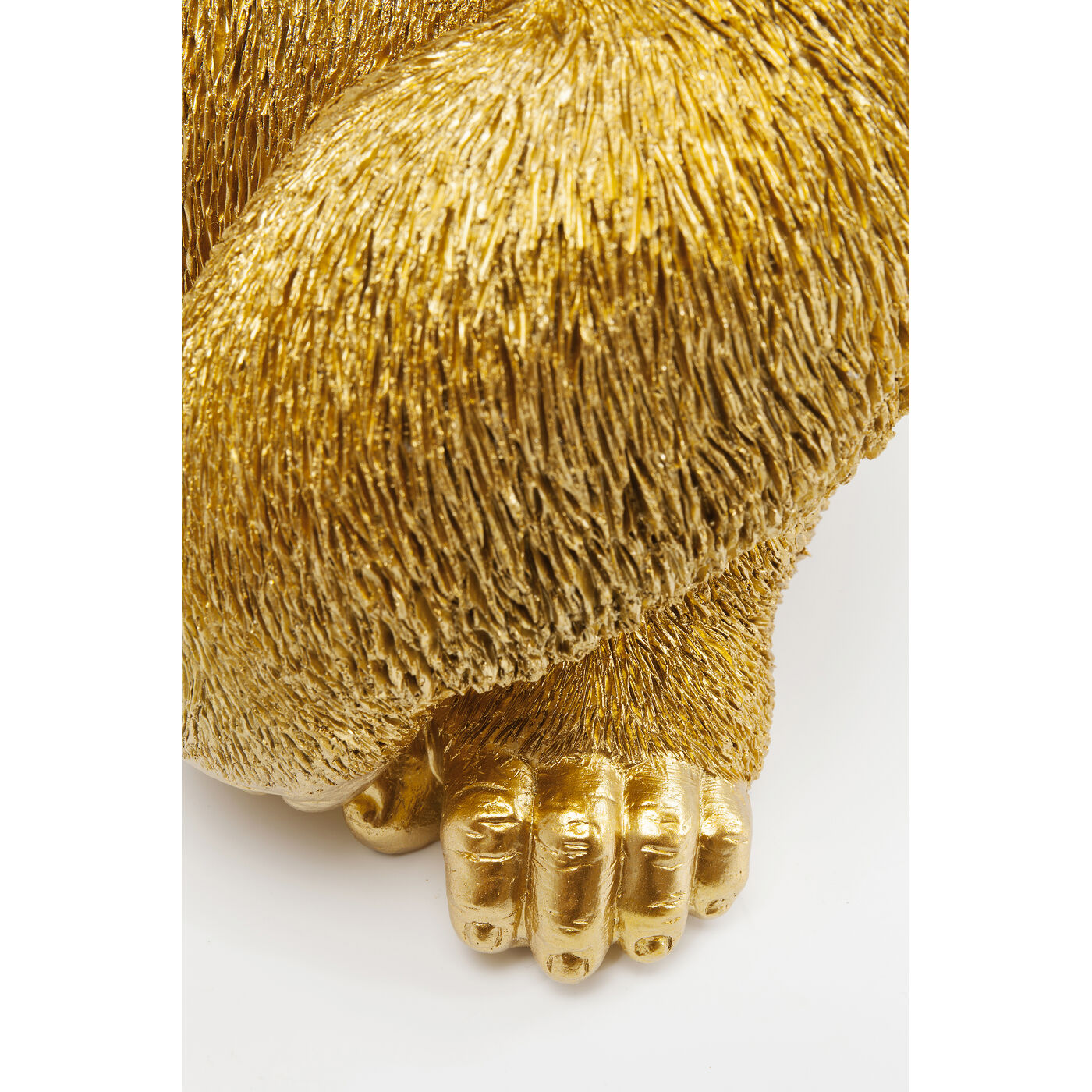 Фигура декоративная Monkey Gorilla Side Medium Gold 39 см