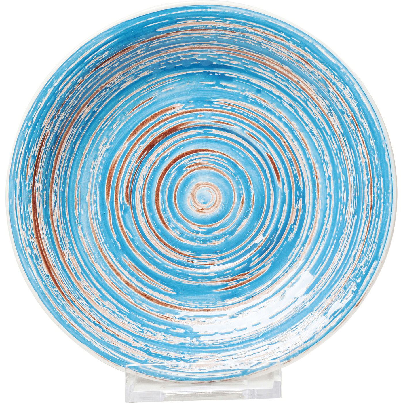 Тарелка Swirl Blue Ø19 см