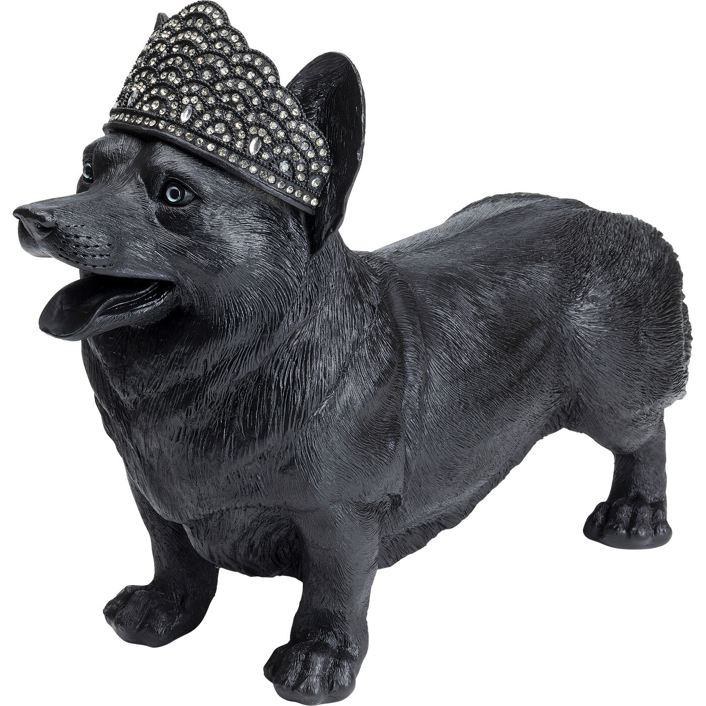 Фигура декоративная Royal Standing Corgi Black