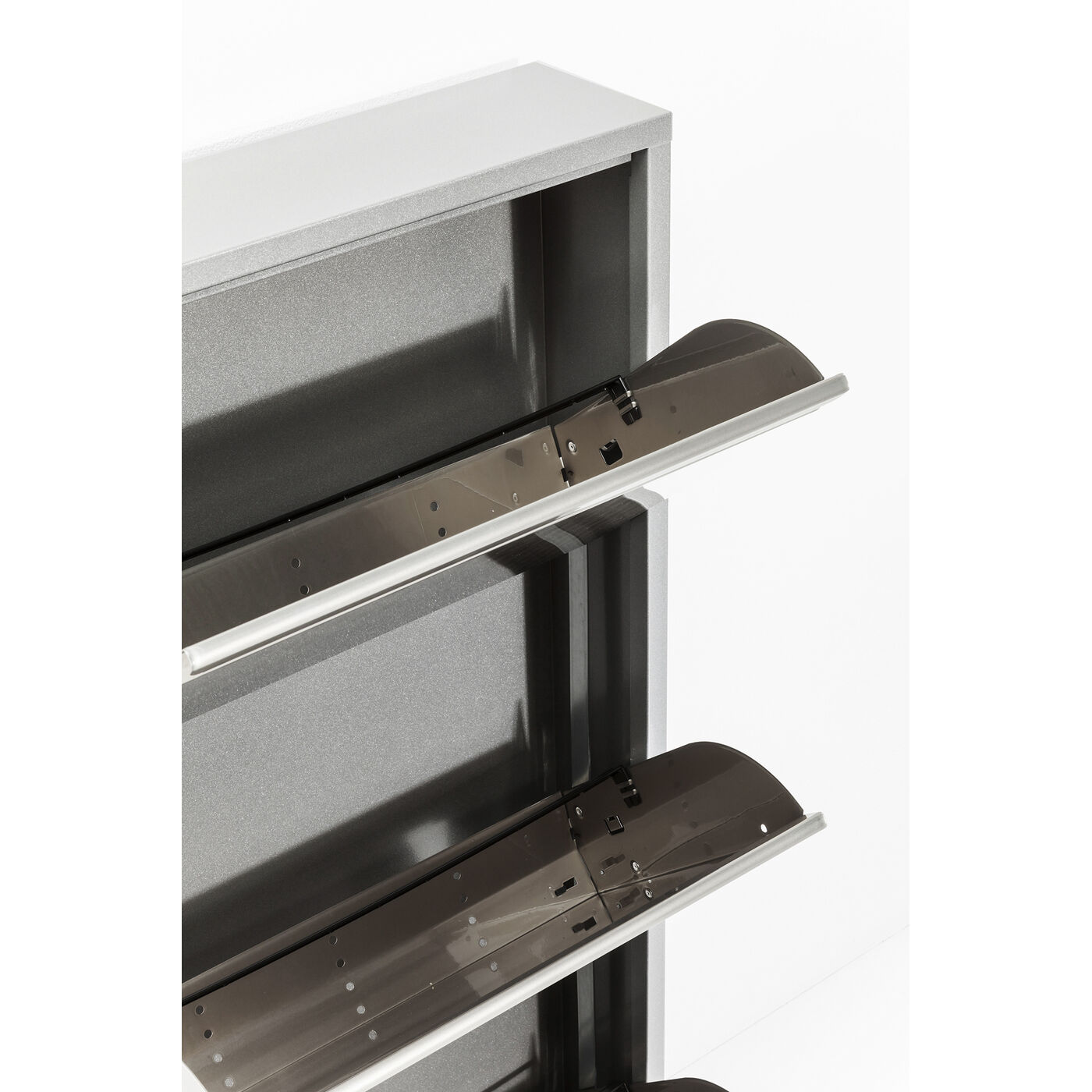 Полка для обуви Caruso 3 Silver brushed (MO)