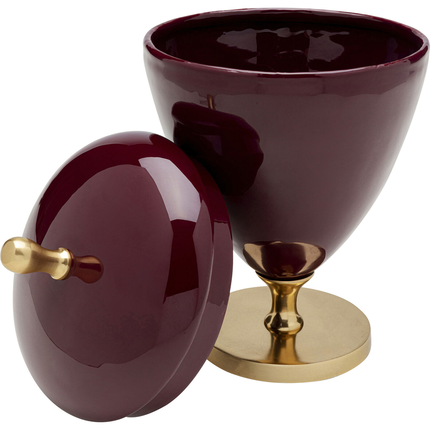 Банка декоративная Salome Red 24 см