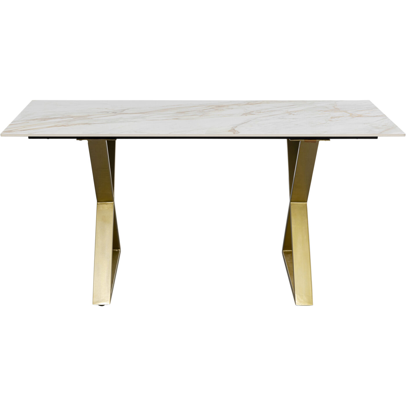 Стол обеденный Eternity Cross Brass160x80 см