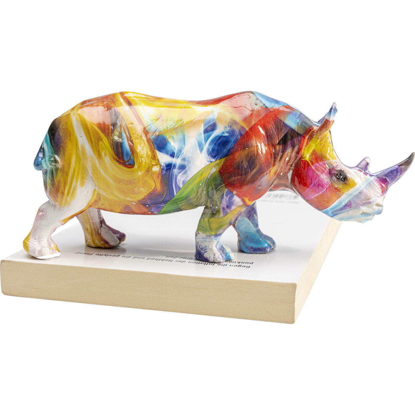 Фигура декоративная Colored Rhino