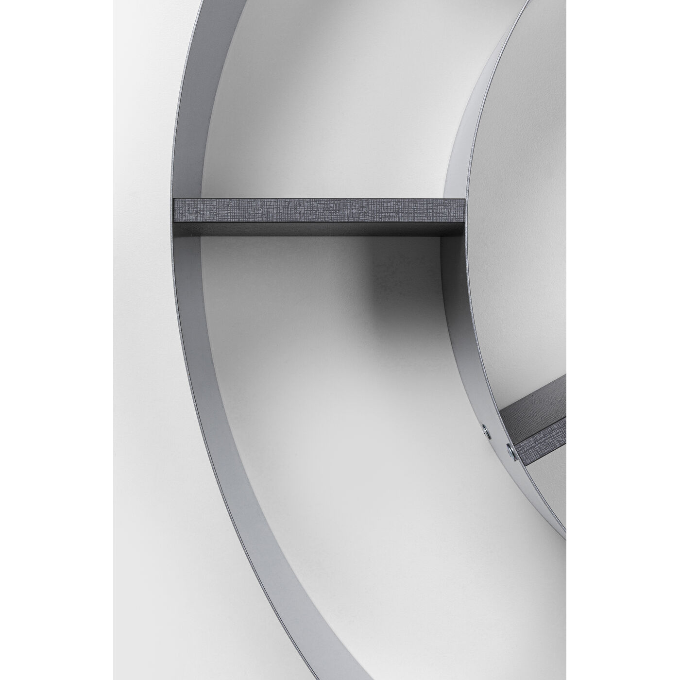 Полка настенная Snail silver-grey