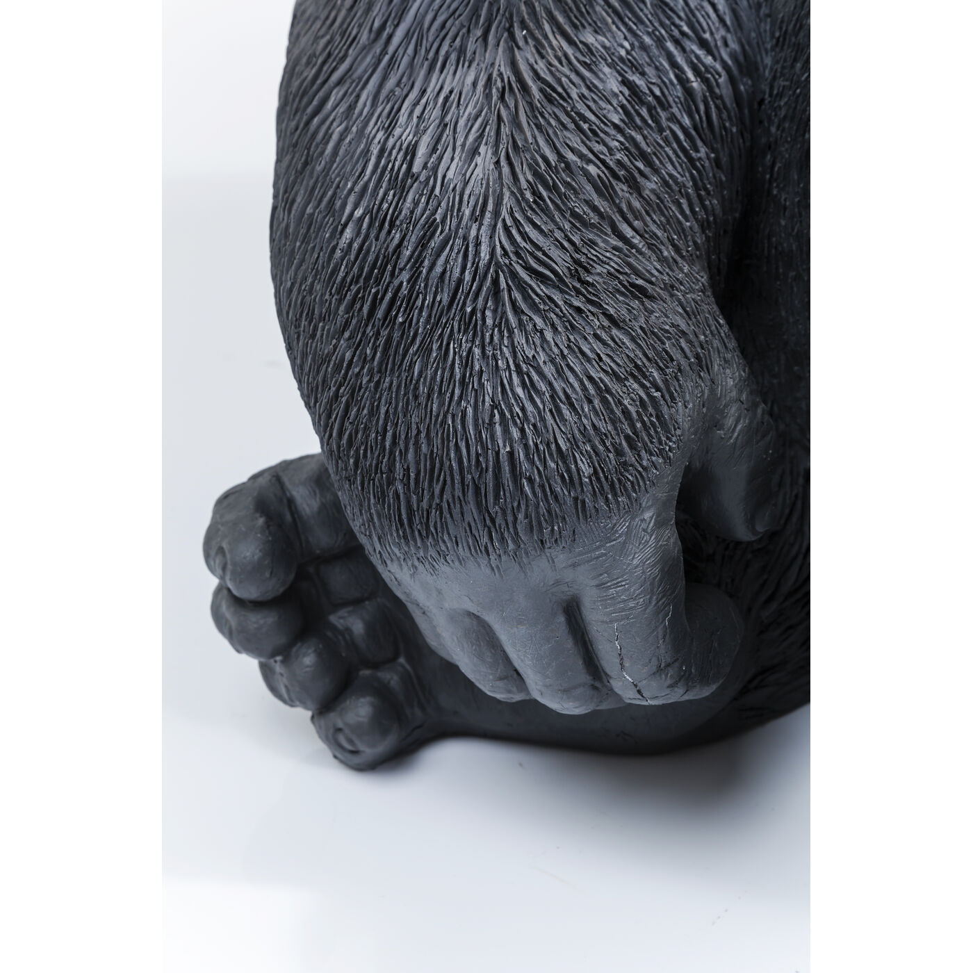 Фигура декоративная Monkey Gorilla Side XL Black