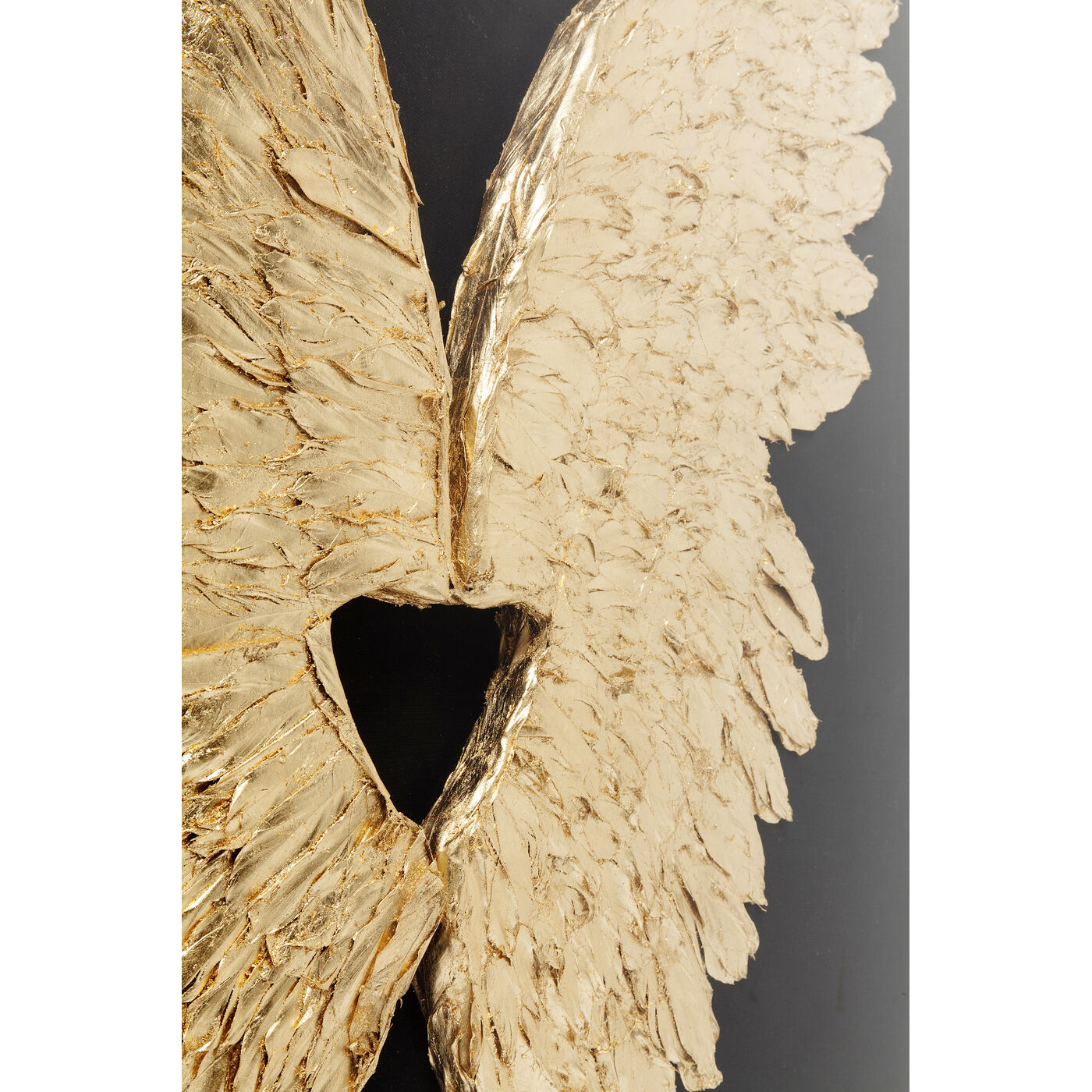 Украшение настенное Wings Gold Black 120x120 см