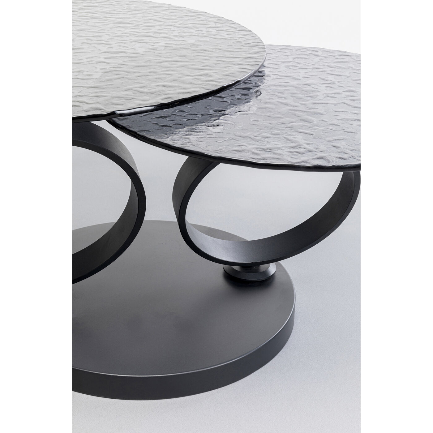 Стол кофейный Beverly Bubble Black 133x80 см