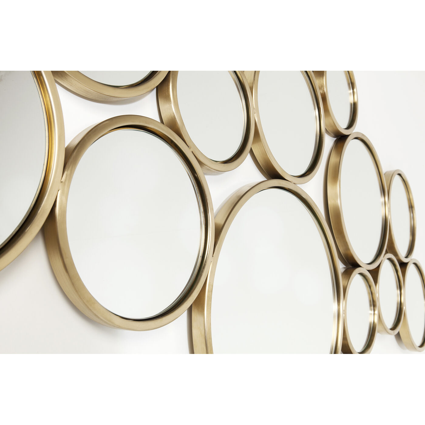 Зеркало Bubbles Brass 93x138 см