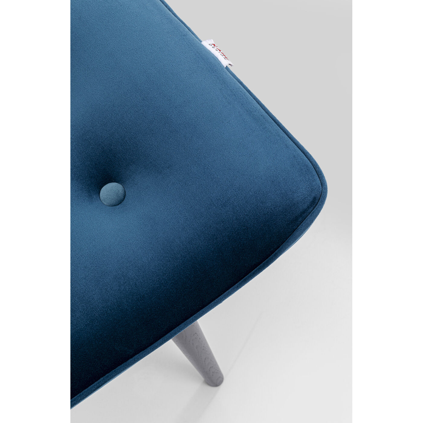 Пуф Black Vicky Velvet Bluegreen 46x59 см