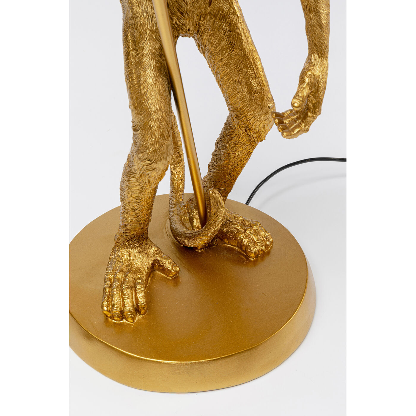 Светильник настольный Animal Standing Monkey Gold 51 см