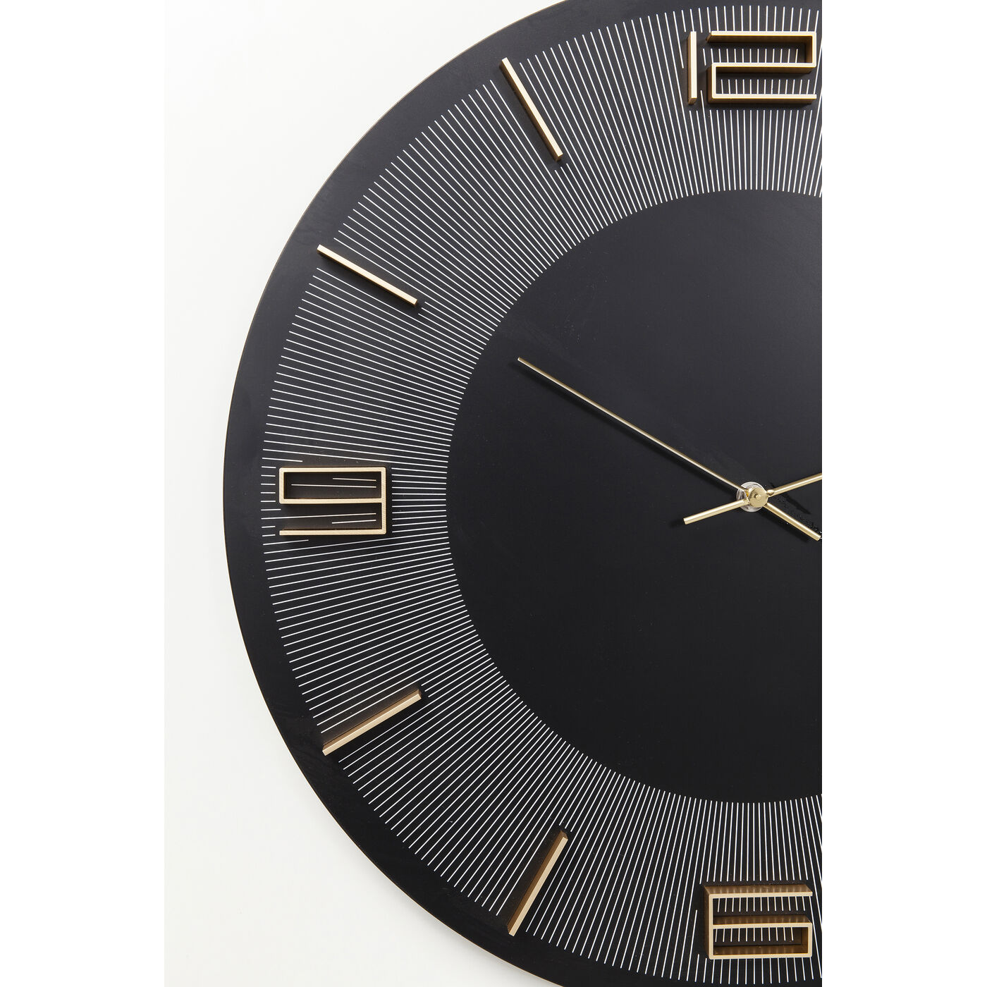 Часы настенные Leonardo Black/Gold 50