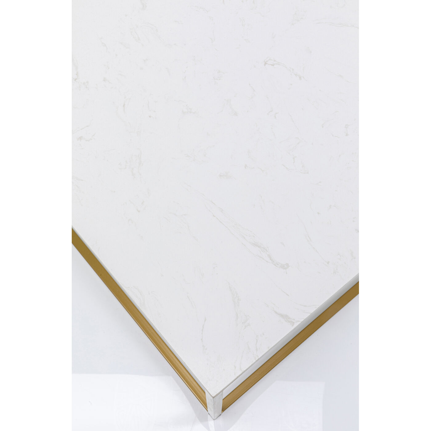 Стол приставной Key West Marble Gold 40x40 см