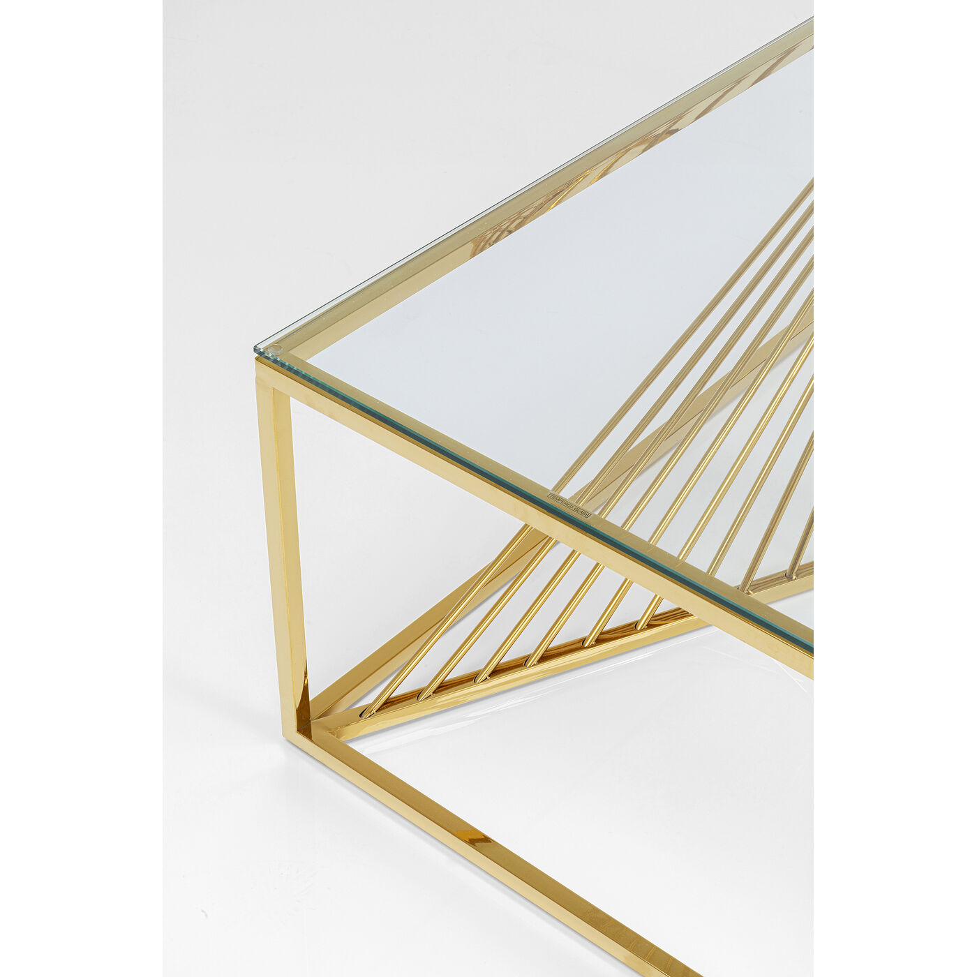 Стол кофейный Laser Gold 120x60 см