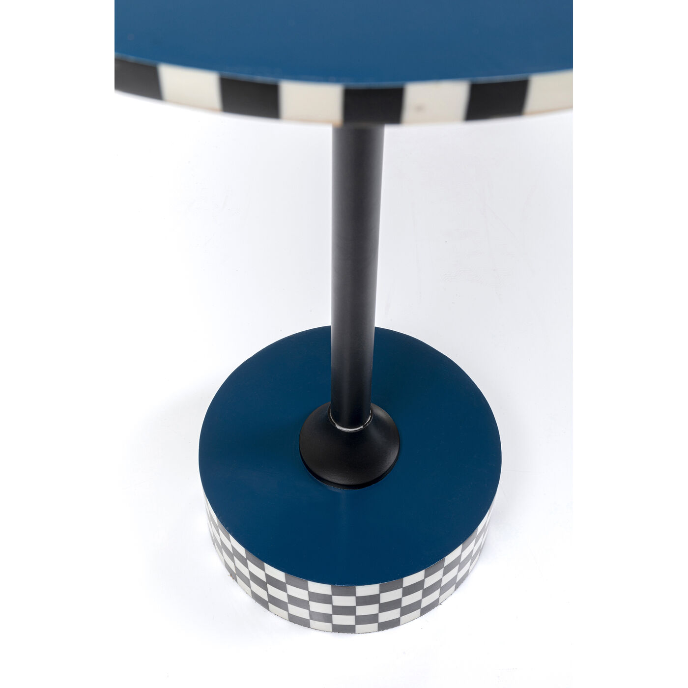 Стол приставной Domero Race Blue Ø40 см