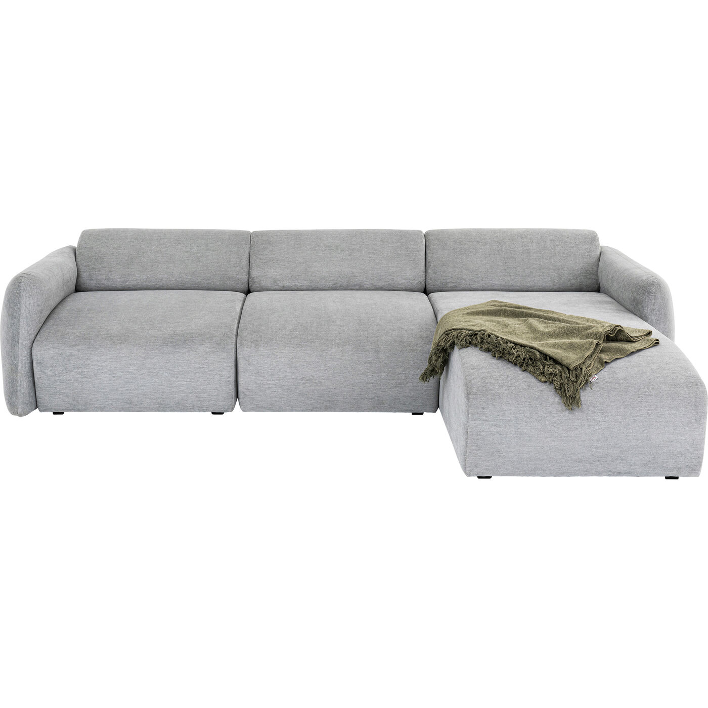 Диван правосторонний угловой Lucca Grey Right 255 см