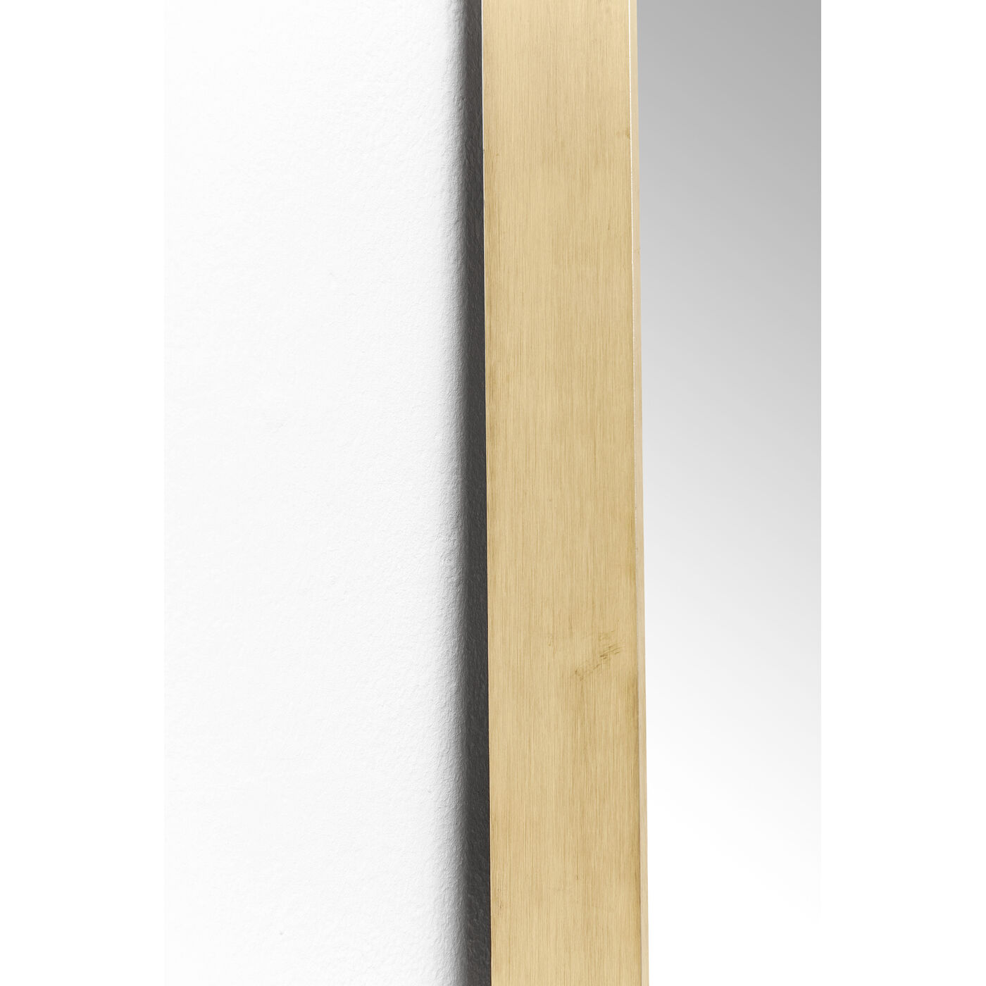 Зеркало Curve Rectangular Brass 200x70 см