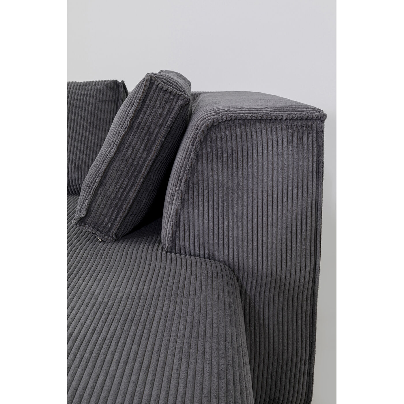 Диван правосторонний угловой Infinity Ottomane Cord Grey Right