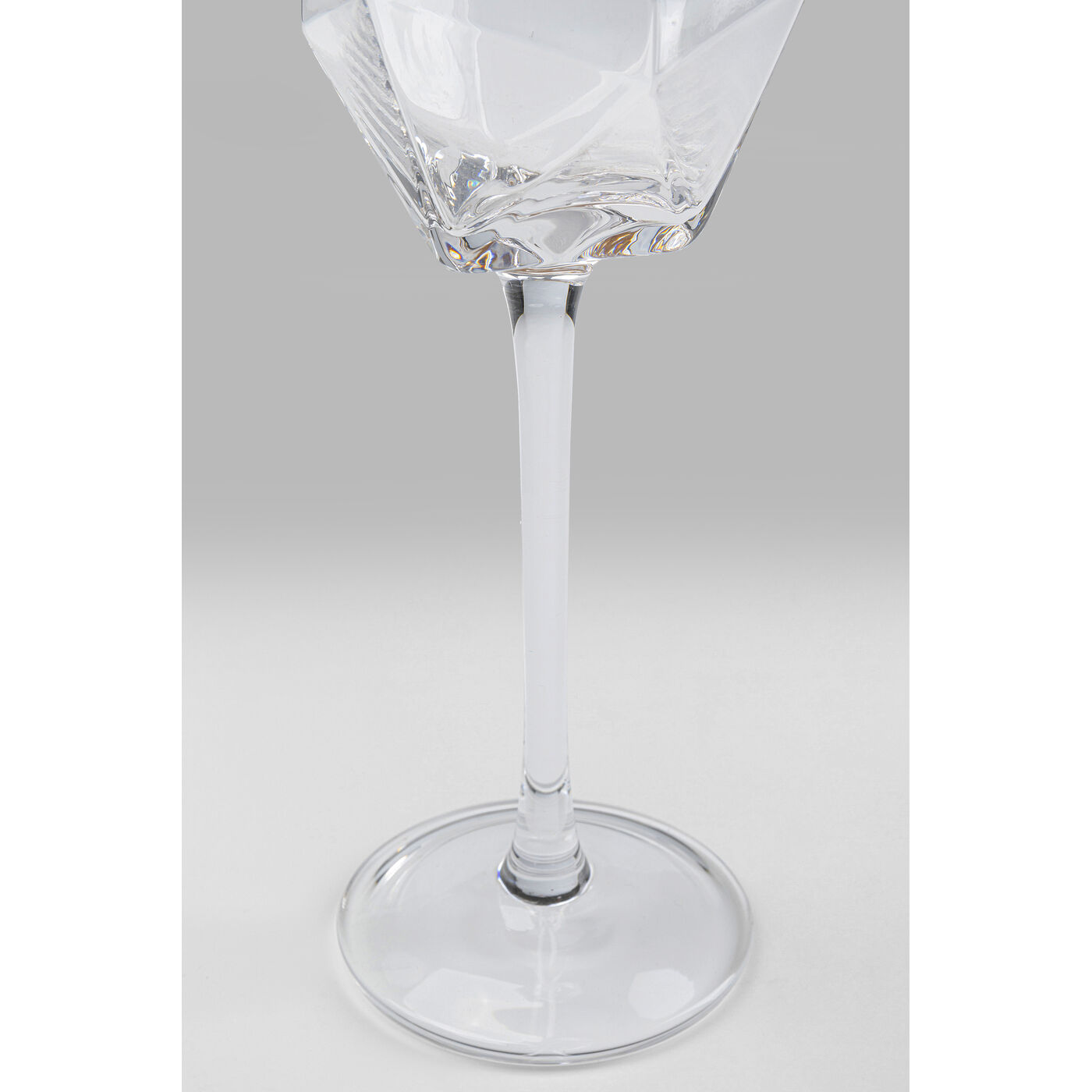 Бокал для шампанского Diamond Gold Rim (4 шт)