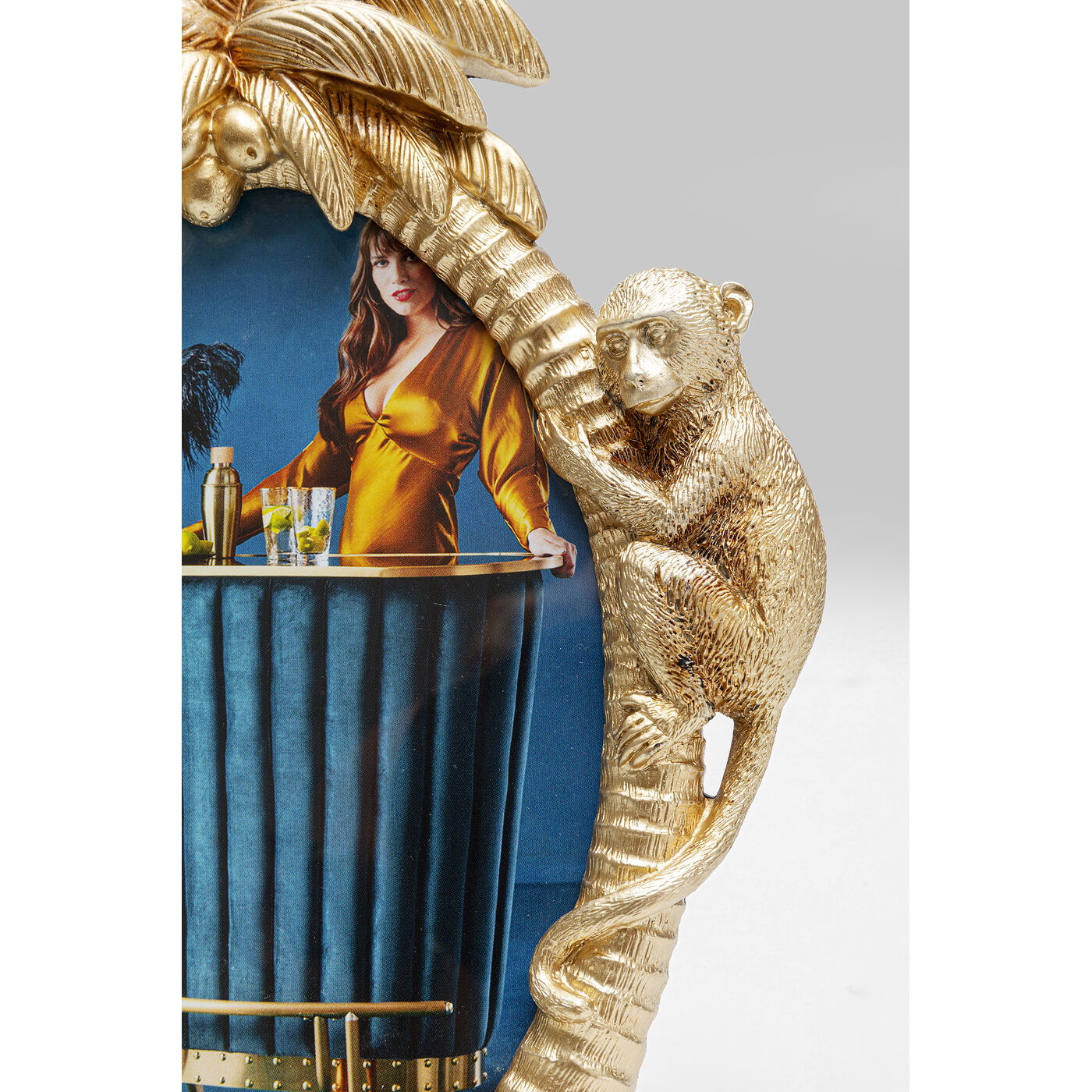 Фоторамка Climbing Monkey Gold 17x26 см