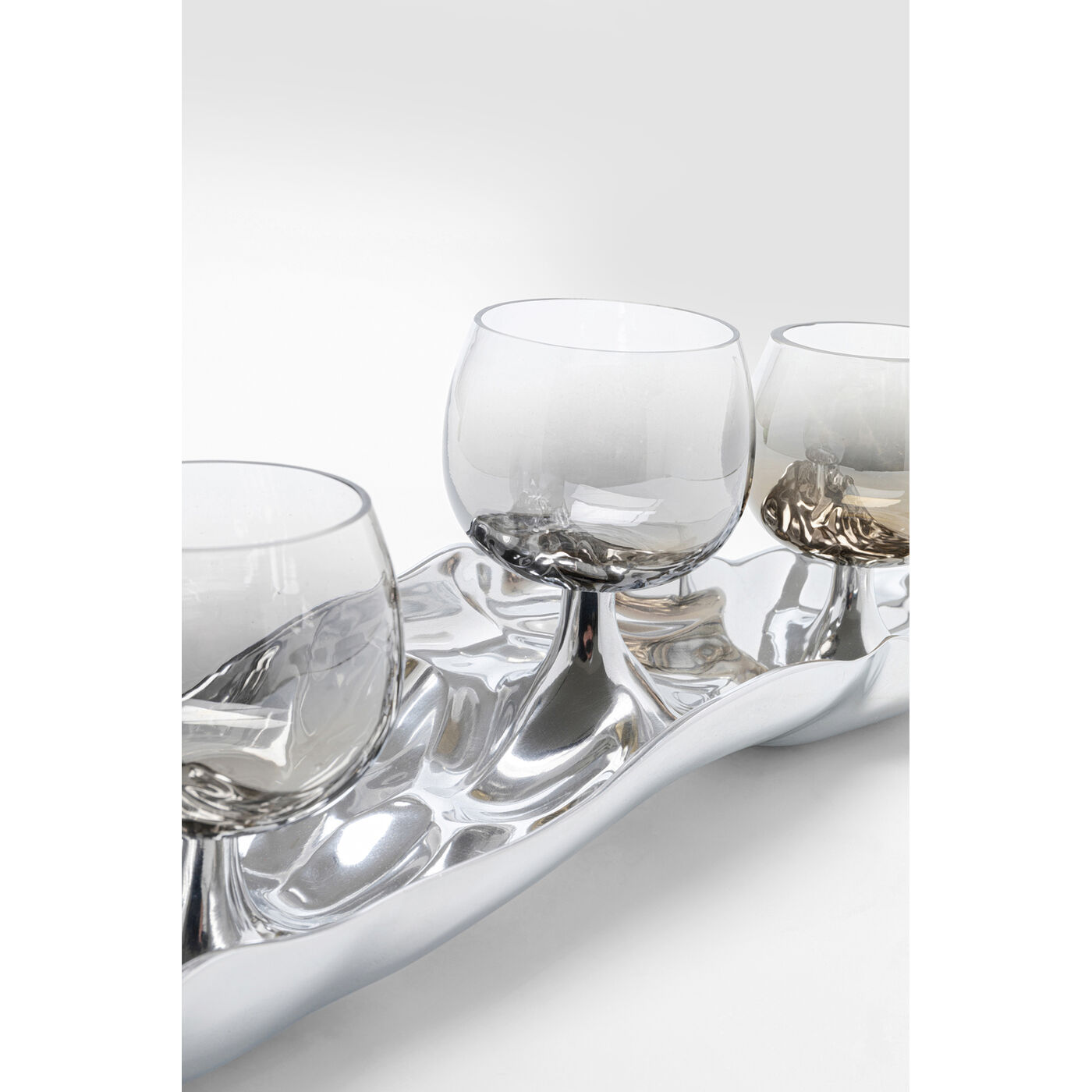 Подсвечник Holder 3 Jade Silver