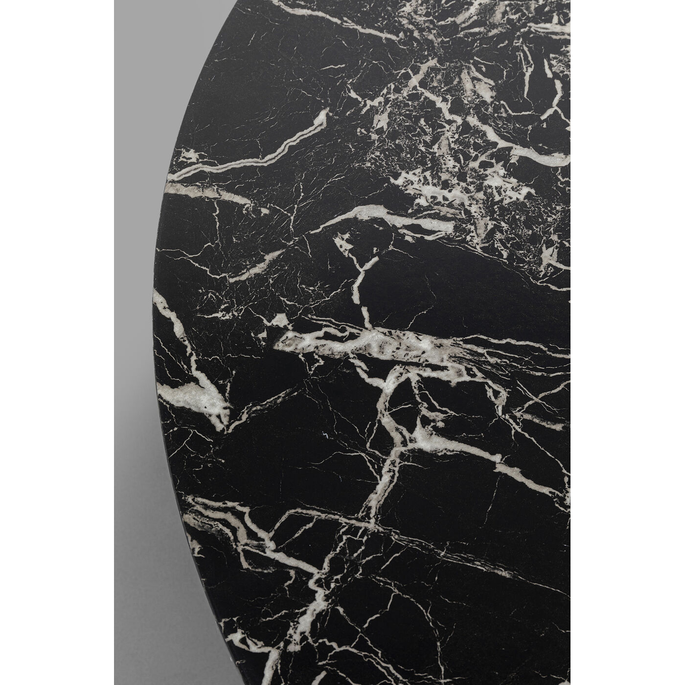 Стол кофейный Schickeria Marble Black Ø80 см