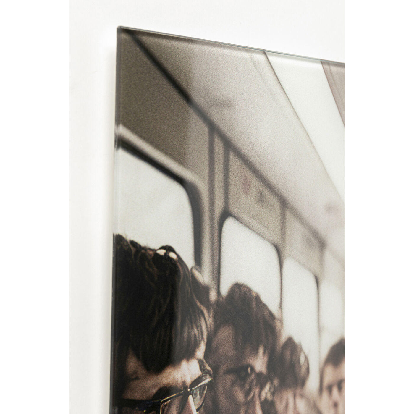 Картина стеклянная Commuter Monkey 60x60 см