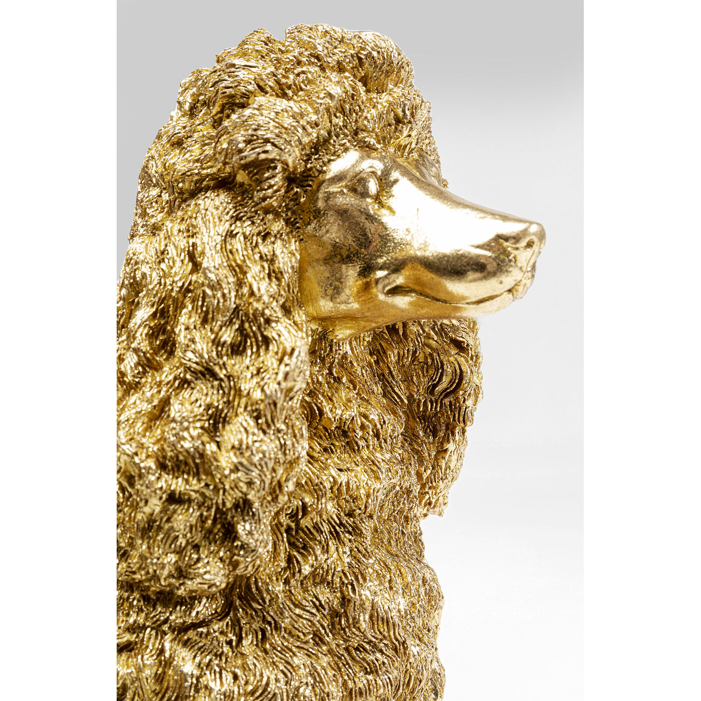Фигура декоративная Mrs Poodle Gold 34 см