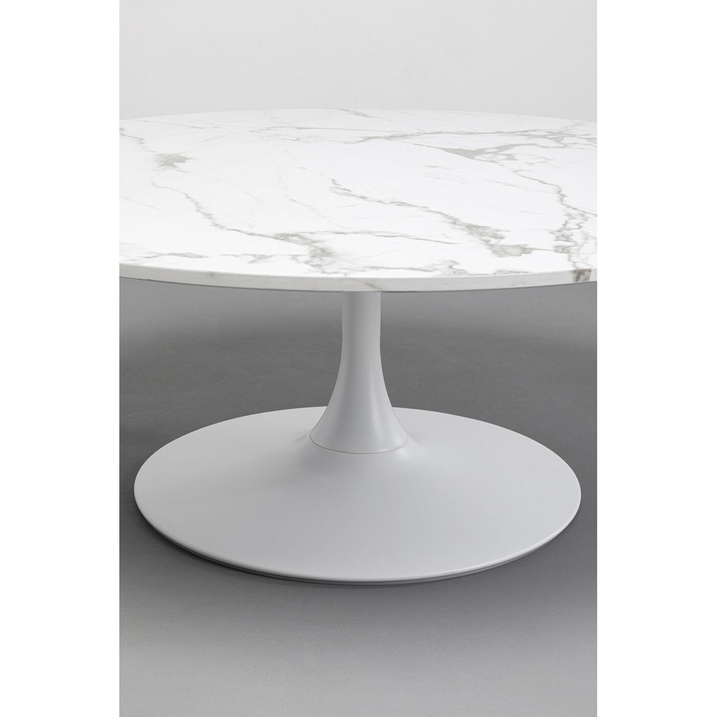 Стол кофейный Schickeria Marble White Ø110 см