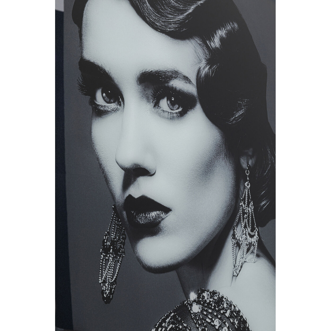 Картина стеклянная Beauty Lady 150x120 см
