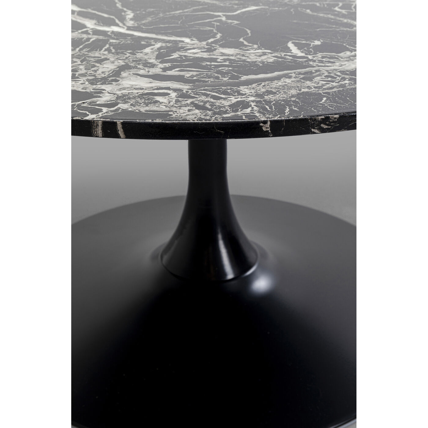 Стол кофейный Schickeria Marble Black Ø80 см