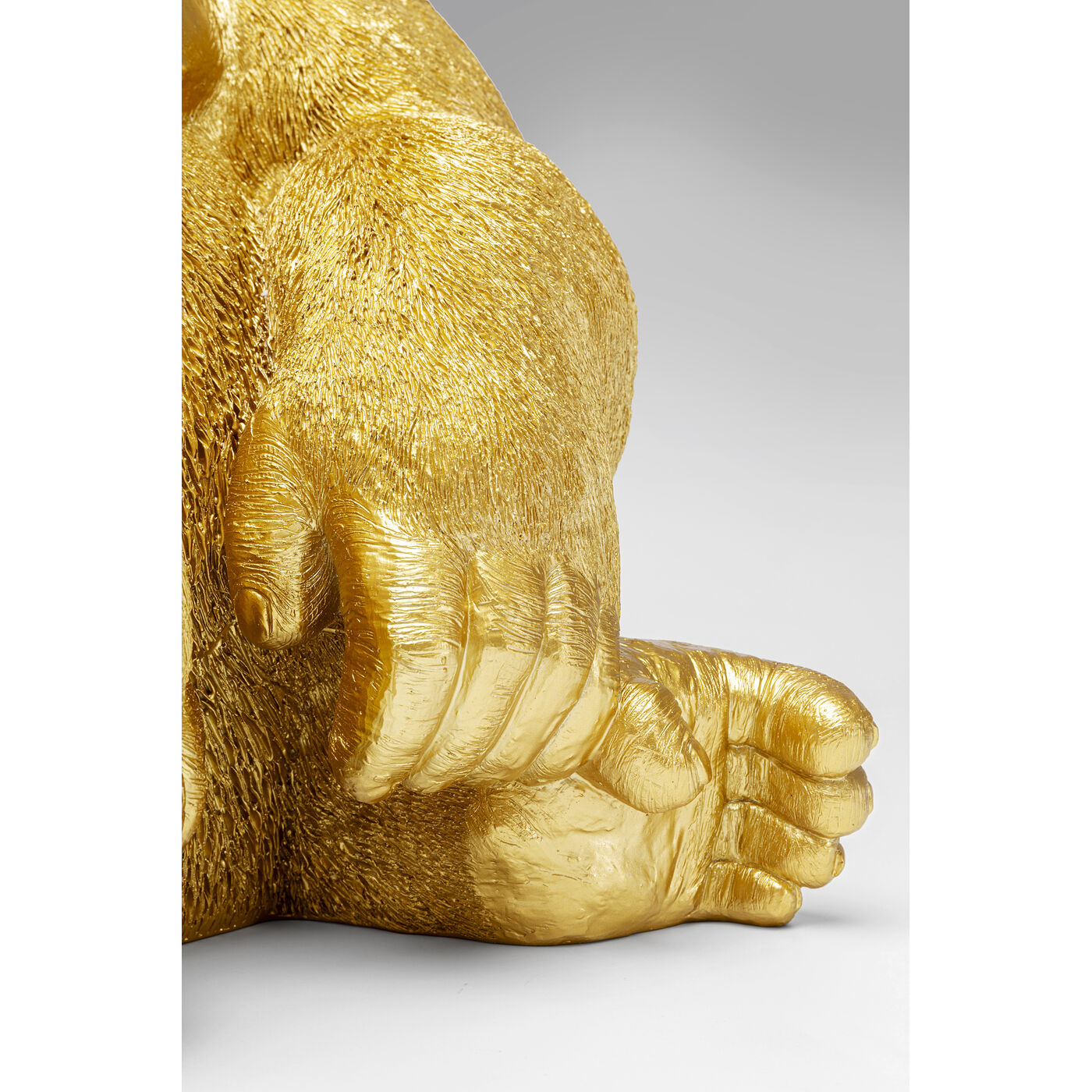 Фигура декоративная Monkey Gorilla Side XL Gold 76 см