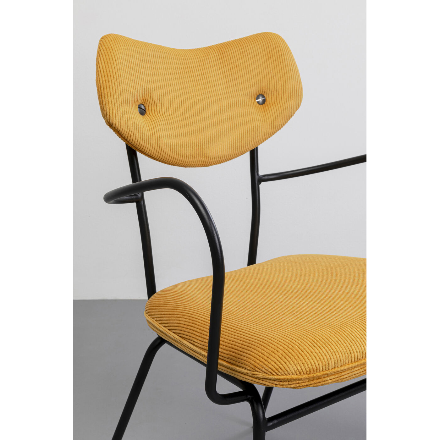 Стул с подлокотниками Viola Yellow