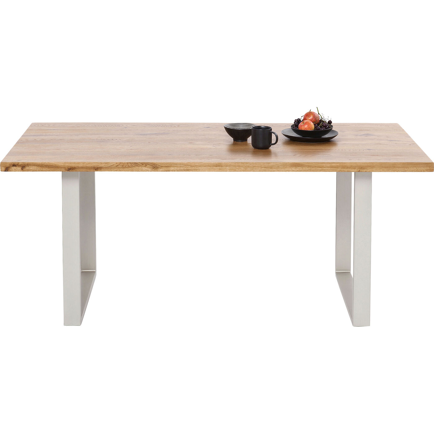 Стол Jackie Oak Silver 160x80 см